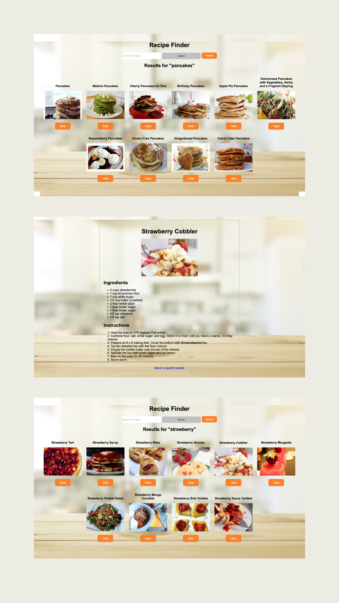 Recipe Finder